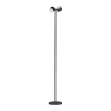 Deladeco Lampadaires Lampadaire Design En Métal Noir 180 Cm -Lampadaires || Lustres || Guirlandes et décorations lumineuses Soldes lampadaire design en metal noir 180 cm