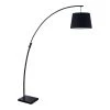 Lampea Lampadaires Lampadaire Design En Métal Noir 188 Cm -Lampadaires || Lustres || Guirlandes et décorations lumineuses Soldes lampadaire design en metal noir 188 cm