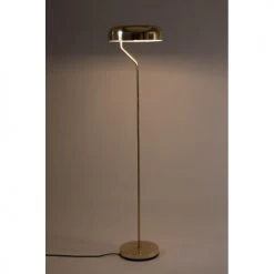 Dutchbone Lampadaires Lampadaire Design Métal Finitions Dorées Or -Lampadaires || Lustres || Guirlandes et décorations lumineuses Soldes lampadaire design metal finitions dorees or 2