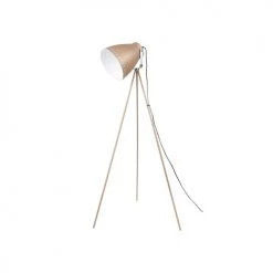 Leitmotiv Lampadaires Lampadaire Design Trepied H. 145 Cm Beige