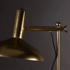 Dutchbone Lampadaires Lampadaire Double Fini Laiton Or -Lampadaires || Lustres || Guirlandes et décorations lumineuses Soldes lampadaire double fini laiton or 4