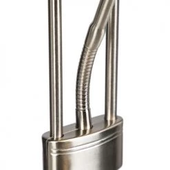 QAZQA Lampadaires Lampadaire En Acier -Lampadaires || Lustres || Guirlandes et décorations lumineuses Soldes lampadaire en acier 2