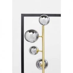 Kare Design Lampadaires Lampadaire En Acier 6 Abat-jours En Verre H160 -Lampadaires || Lustres || Guirlandes et décorations lumineuses Soldes lampadaire en acier 6 abat jours en verre h160 4