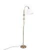 QAZQA Lampadaires Lampadaire En Acier Bronze -Lampadaires || Lustres || Guirlandes et décorations lumineuses Soldes lampadaire en acier bronze 11
