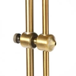 QAZQA Lampadaires Lampadaire En Acier Bronze -Lampadaires || Lustres || Guirlandes et décorations lumineuses Soldes lampadaire en acier bronze 15