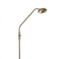 QAZQA Lampadaires Lampadaire En Acier Bronze