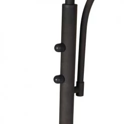 QAZQA Lampadaires Lampadaire En Acier Brun Rouille -Lampadaires || Lustres || Guirlandes et décorations lumineuses Soldes lampadaire en acier brun rouille 2