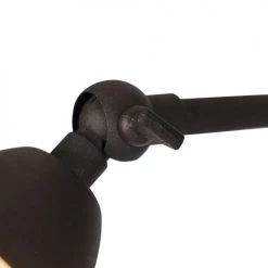 QAZQA Lampadaires Lampadaire En Acier Brun Rouille -Lampadaires || Lustres || Guirlandes et décorations lumineuses Soldes lampadaire en acier brun rouille 3