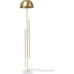 Kare Design Lampadaires Lampadaire En Acier Doré H158