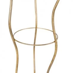 QAZQA Lampadaires Lampadaire En Acier Doré/laiton -Lampadaires || Lustres || Guirlandes et décorations lumineuses Soldes lampadaire en acier dore laiton 30