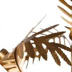 QAZQA Lampadaires Lampadaire En Acier Doré/laiton -Lampadaires || Lustres || Guirlandes et décorations lumineuses Soldes lampadaire en acier dore laiton 52