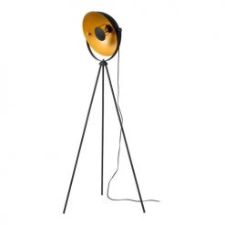 Lampea Lampadaires Lampadaire En Acier Noir 148 Cm