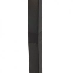 QAZQA Lampadaires Lampadaire En Acier Noir -Lampadaires || Lustres || Guirlandes et décorations lumineuses Soldes lampadaire en acier noir 25