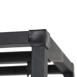 QAZQA Lampadaires Lampadaire En Acier Noir -Lampadaires || Lustres || Guirlandes et décorations lumineuses Soldes lampadaire en acier noir 26