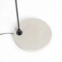 QAZQA Lampadaires Lampadaire En Acier Noir -Lampadaires || Lustres || Guirlandes et décorations lumineuses Soldes lampadaire en acier noir 70