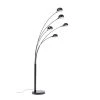 Kare Design Lampadaires Lampadaire En Acier Noir Mat 5 Abat-jours H201 -Lampadaires || Lustres || Guirlandes et décorations lumineuses Soldes lampadaire en acier noir mat 5 abat jours h201