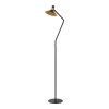 Lampea Lampadaires Lampadaire En Acier Noir Ø 23 Cm -Lampadaires || Lustres || Guirlandes et décorations lumineuses Soldes lampadaire en acier noir oe 23 cm