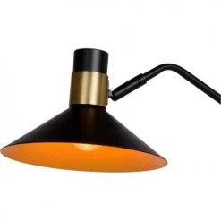Lampea Lampadaires Lampadaire En Acier Noir Ø 23 Cm -Lampadaires || Lustres || Guirlandes et décorations lumineuses Soldes lampadaire en acier noir oe 23 cm 3