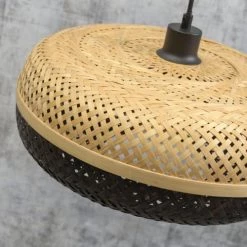 Good & Mojo Lampadaires Lampadaire En Bambou Abat-jour En Bambou Naturel/noir, H. 176cm 10 Good & Mojo Lampadaires Lampadaire En Bambou Abat-jour En Bambou Naturel/noir, H. 176cm -Lampadaires || Lustres || Guirlandes et décorations lumineuses Soldes lampadaire en bambou abat jour en bambou naturel noir h 176cm 2