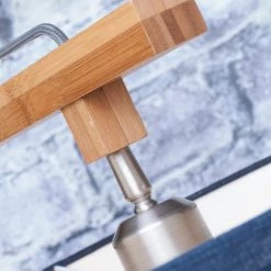 Good & Mojo Lampadaires Lampadaire En Bambou Abat-jour En Lin Vert Forêt, H. 174cm 10 Good & Mojo Lampadaires Lampadaire En Bambou Abat-jour En Lin Vert Forêt, H. 174cm -Lampadaires || Lustres || Guirlandes et décorations lumineuses Soldes lampadaire en bambou abat jour en lin vert foret h 174cm 2