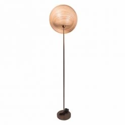 HYDILE Lampadaires Lampadaire En Bambou Et Pied En Bronze H145 -Lampadaires || Lustres || Guirlandes et décorations lumineuses Soldes lampadaire en bambou et pied en bronze h145 2