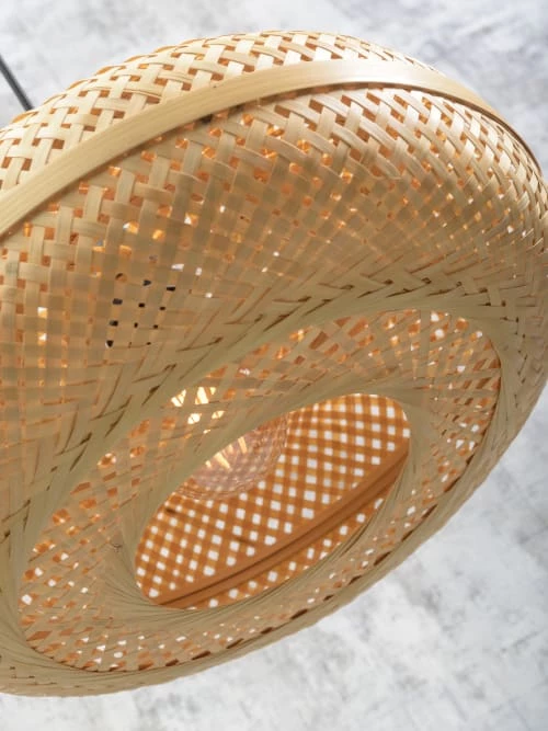 Good & Mojo Lampadaires Lampadaire En Bambou H176cm 5 Good & Mojo Lampadaires Lampadaire En Bambou H176cm – Image 3