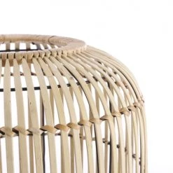 Mica Decorations Lampadaires Lampadaire En Bambou Marron Et Métal Noir H76,5 -Lampadaires || Lustres || Guirlandes et décorations lumineuses Soldes lampadaire en bambou marron et metal noir h76 5 2