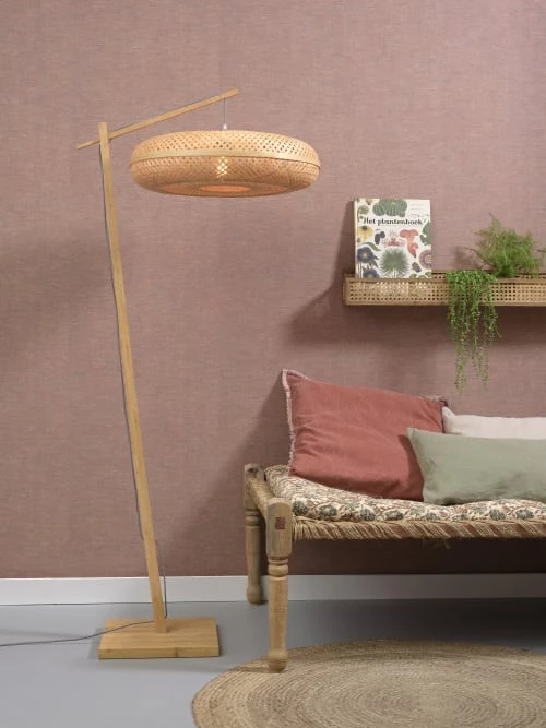 Good & Mojo Lampadaires Lampadaire En Bambou Naturel, H. 176cm 4 Good & Mojo Lampadaires Lampadaire En Bambou Naturel, H. 176cm – Image 2