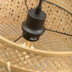 Good & Mojo Lampadaires Lampadaire En Bambou Naturel H176cm -Lampadaires || Lustres || Guirlandes et décorations lumineuses Soldes lampadaire en bambou naturel h176cm 3