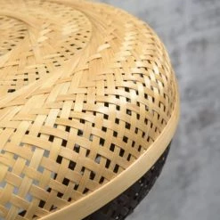 Good & Mojo Lampadaires Lampadaire En Bambou Noir H176cm -Lampadaires || Lustres || Guirlandes et décorations lumineuses Soldes lampadaire en bambou noir h176cm 2