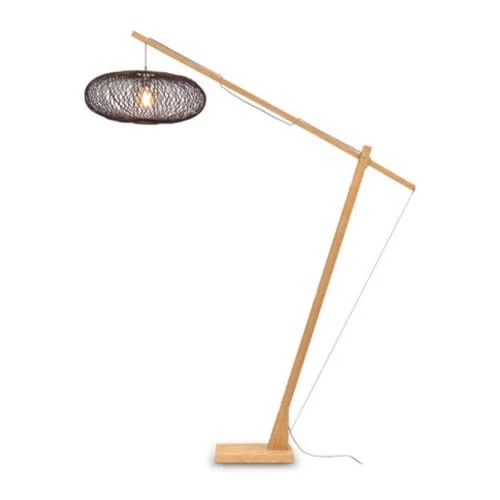 Good & Mojo Lampadaires Lampadaire En Bambou Noir H207cm 3 Good & Mojo Lampadaires Lampadaire En Bambou Noir H207cm