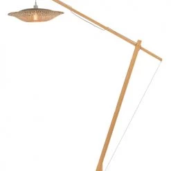 Good & Mojo Lampadaires Lampadaire En Bambou Suspendu D207cm