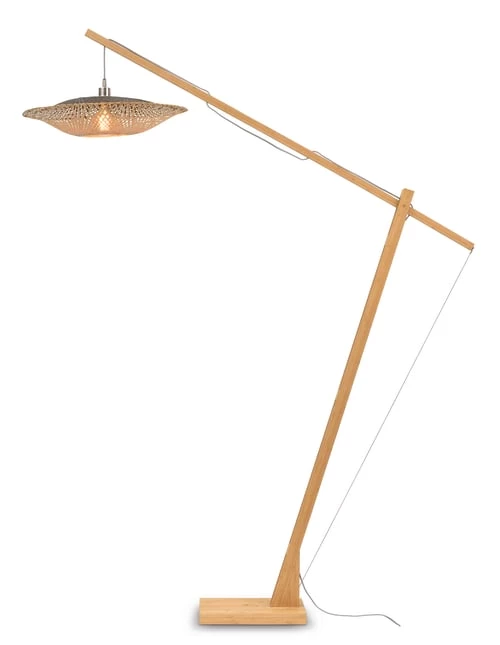 Good & Mojo Lampadaires Lampadaire En Bambou Suspendu D207cm 3 Good & Mojo Lampadaires Lampadaire En Bambou Suspendu D207cm