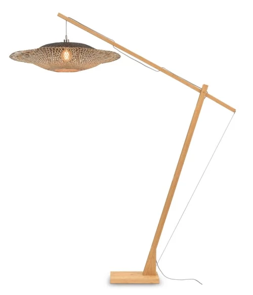 Good & Mojo Lampadaires Lampadaire En Bambou Suspendu D207cm 3 Good & Mojo Lampadaires Lampadaire En Bambou Suspendu D207cm
