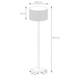 Lucide Lampadaires Lampadaire En Bois -Lampadaires || Lustres || Guirlandes et décorations lumineuses Soldes lampadaire en bois 11