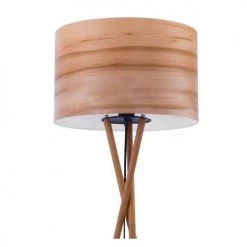 Rendez Vous Déco Lampadaires Lampadaire En Bois D'hêtre Et Feuille De Bois -Lampadaires || Lustres || Guirlandes et décorations lumineuses Soldes lampadaire en bois d hetre et feuille de bois 5