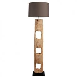 Maisons Du Monde Lampadaires Lampadaire En Bois H 170 Cm -Lampadaires || Lustres || Guirlandes et décorations lumineuses Soldes lampadaire en bois h 170 cm 1000 12 22 122038 5