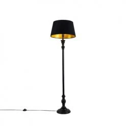 Lucide Lampadaires Lampadaire En Bois Noir -Lampadaires || Lustres || Guirlandes et décorations lumineuses Soldes lampadaire en bois noir
