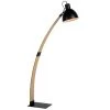 Lucide Lampadaires Lampadaire En Bois Noir -Lampadaires || Lustres || Guirlandes et décorations lumineuses Soldes lampadaire en bois noir 6