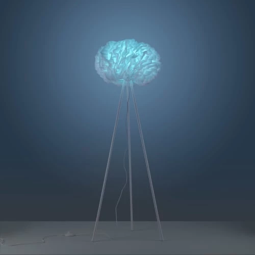 Keria Lampadaires Lampadaire En Fabric Blanc 4 Keria Lampadaires Lampadaire En Fabric Blanc – Image 2