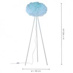 Keria Lampadaires Lampadaire En Fabric Blanc 9 Keria Lampadaires Lampadaire En Fabric Blanc -Lampadaires || Lustres || Guirlandes et décorations lumineuses Soldes lampadaire en fabric blanc 3