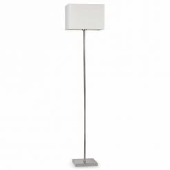 Keria Lampadaires Lampadaire En Fabric Blanc