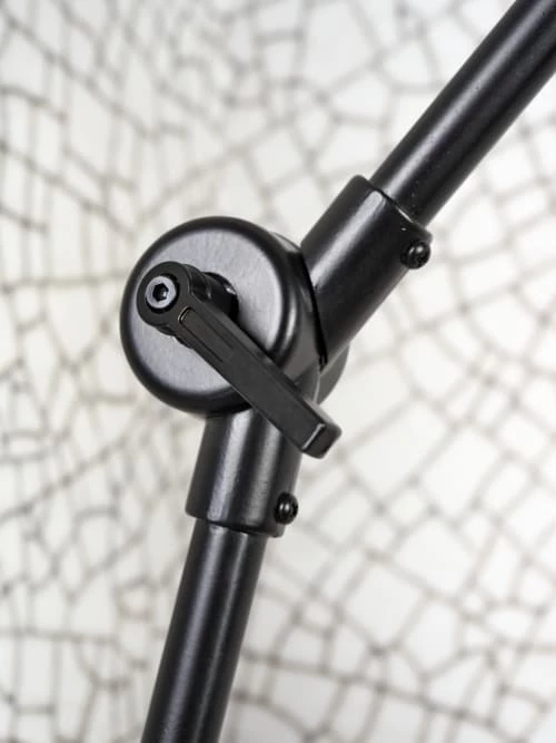 It's About Romi Lampadaires Lampadaire En Fer Abat-jour En Coton Noir, H. 190cm 5 It's About Romi Lampadaires Lampadaire En Fer Abat-jour En Coton Noir, H. 190cm – Image 3