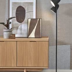 It's About Romi Lampadaires Lampadaire En Fer Noir, H. 145cm -Lampadaires || Lustres || Guirlandes et décorations lumineuses Soldes lampadaire en fer noir h 145cm 3