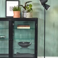 It's About Romi Lampadaires Lampadaire En Fer Noir, H. 145cm -Lampadaires || Lustres || Guirlandes et décorations lumineuses Soldes lampadaire en fer noir h 145cm 4