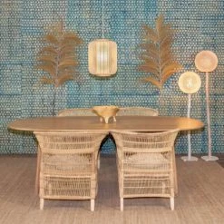 Now’s Home Lampadaires Lampadaire En Fibre De Verre Et Pied En Racine De Bois H139cm -Lampadaires || Lustres || Guirlandes et décorations lumineuses Soldes lampadaire en fibre de verre et pied en racine de bois h139cm 4