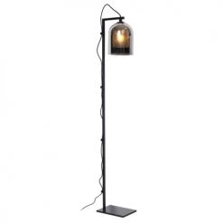 Keria Lampadaires Lampadaire En Glass Noir
