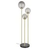 Maisons Du Monde Lampadaires Lampadaire En Marbre Noir, Tiges En Métal Doré Et Globes En Verre Teinte Fumé H155 -Lampadaires || Lustres || Guirlandes et décorations lumineuses Soldes lampadaire en marbre noir tiges en metal dore et globes en verre teinte fume h155 1000 2 22 226629 1