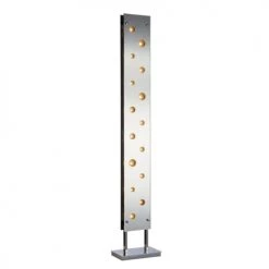 Keria Lampadaires Lampadaire En Métal Argenté