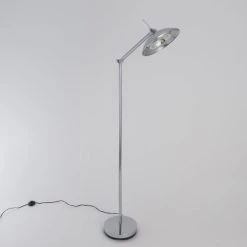 Keria Lampadaires Lampadaire En Métal Argente -Lampadaires || Lustres || Guirlandes et décorations lumineuses Soldes lampadaire en metal argente 37